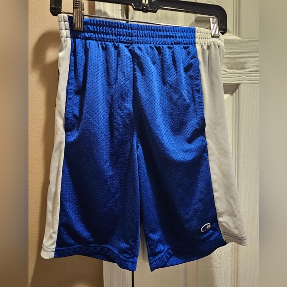 Champion Other - Champion Kids Royal Blue and White Athletic Shorts Size L